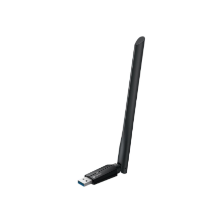 TP-Link Archer TBE400U Plus – BE6500 kolmesageduslik Wi-Fi 7 USB-adapter suure võimendusega antenniga, 802.11be