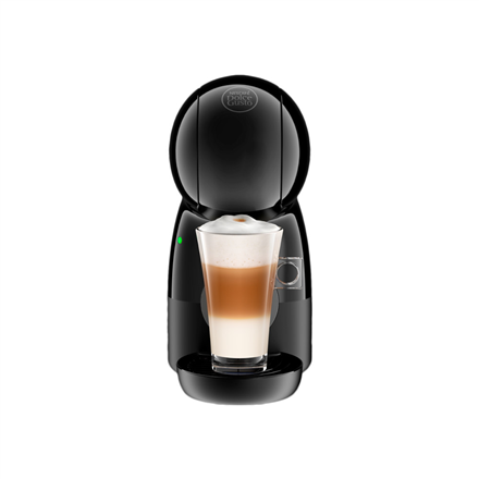 Delonghi kohvimasin EDG110.AB Piccolo XS, pumba rõhk 15 baari, kapsel, must, 1400 W