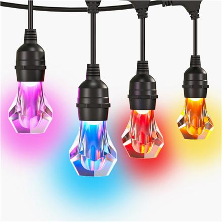 Nanoleaf Essentials Matter nutikas mitmevärviline välitingimuste valgusketi komplekt, alguskomplekt, 30m, 16M+