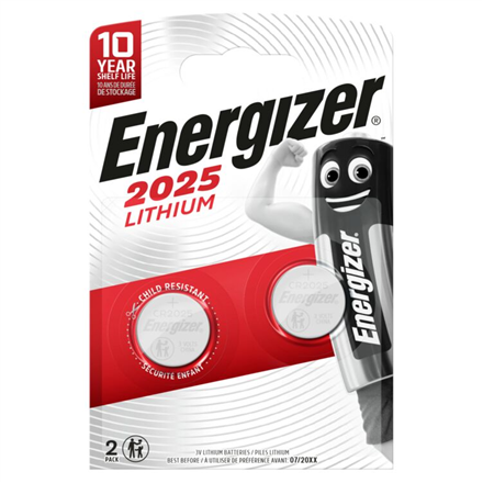 Energizer CR2025 BL2 Lithium 2 pc(s)