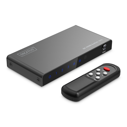 DIGITUS DS-55333 – 3 × 1 8K HDMI-lüliti, must