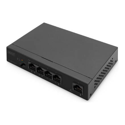 Digitus 4 Port Gigabit PoE Switch DN-95330-1 Unmanaged Desktop