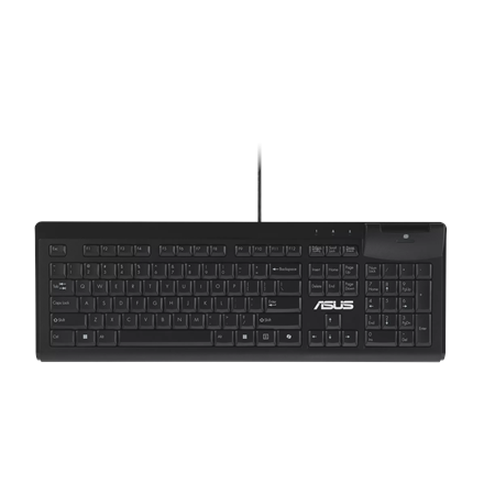 Asus KU100 Smart Card Keyboard Wired US Black