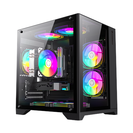 Gamemax Case INFINITY MINI BK M-ATX