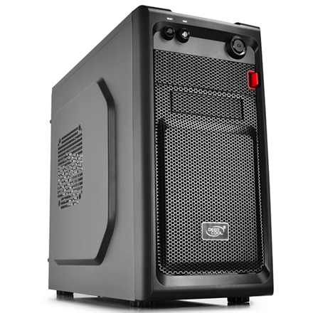 Deepcool Smarter USB 3.0 x1, USB 2.0 x 1, Mic x1, Spk x1 Black Micro ATX ATX
