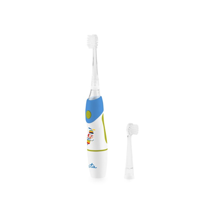 ETA Sonetic ETA071090020 – laste elektriline hambahari, patareitoitega, 2 heads, 1 modes, sinine-valge