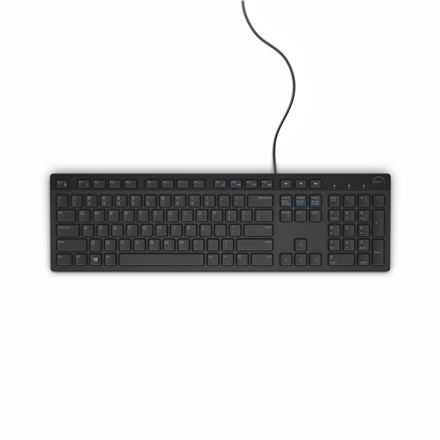 Dell KB216 Standard Wired Russian Black