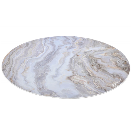 Arozzi Zona Round Floor Pad White Marble