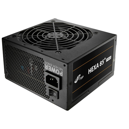 FSP HEXA 85+ PRO 450 – toiteplokk, 450 W, must