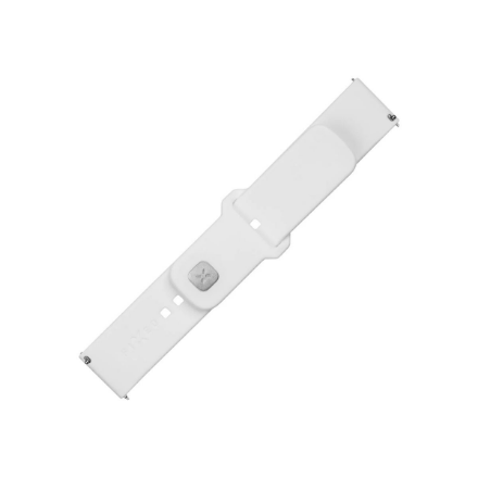 FIXED Sporty FIXSST2-22MM-WH – silikoonist kellarihm, 22 mm, smartwatches, 160–235 mm, kiirkinnitusega, valge