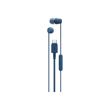 Sony Earbuds IER‑EX15C Wired In-ear Microphone Blue