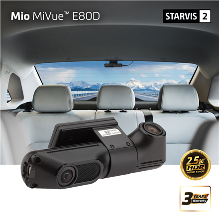 Mio MiVue E80D HDR kaks tagakaamerat
