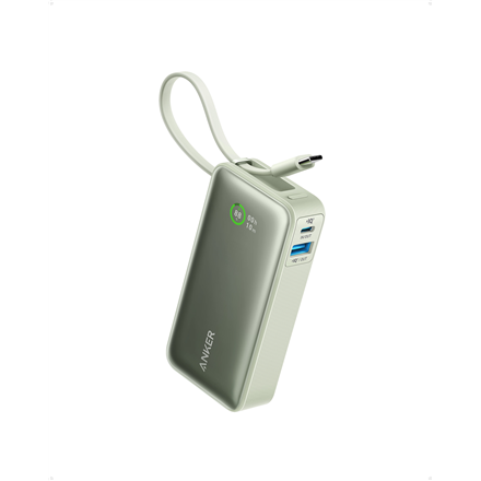 Anker 545 Nano A1259G61 – 10000 mAh akupank, roheline