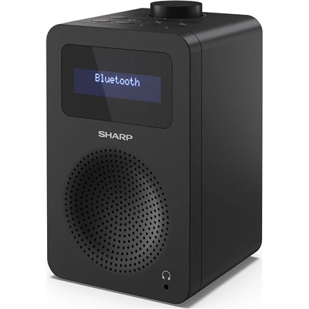 Sharp DR-430(BK) – FM/DAB/DAB+ digiraadio Bluetooth 5.0-ga, süsimust
