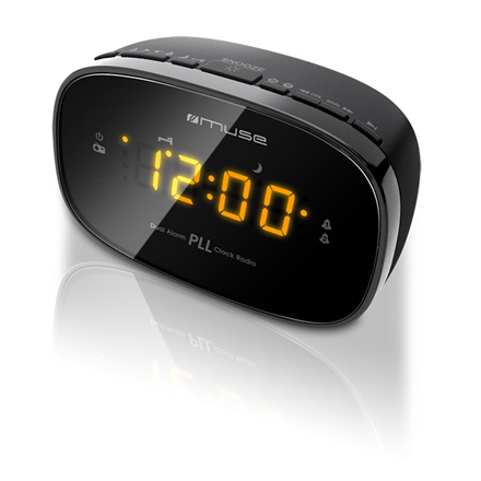 Muse M-150 CR – PLL-äratusega kellraadio, must