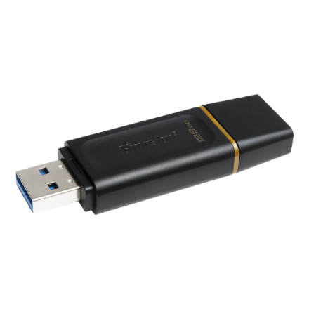 KINGSTON 128GB USB3.2 Gen1 DataTraveler Exodia Must + Kollane