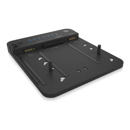 ICY BOX IB-2913MCL-C31 – dokkimis- ja kloonimisjaam kahele M.2 NVMe SSD-le