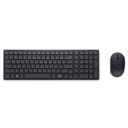Dell KM555 Keyboard and Mouse Set Wireless Lithuanian Black