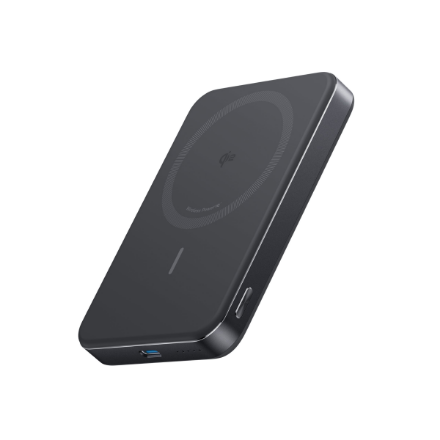 Anker MagGo A1664H11 – 10000 mAh õhuke juhtmevaba akupank 30 W USB-C-pordiga, must