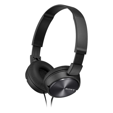 Sony MDR-ZX310AP – juhtmega kõrvapealsed kõrvaklapid mikrofoniga, mustad