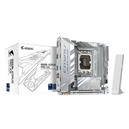 GIGABYTE B860I AORUS PRO ICE LGA1851 материнская плата