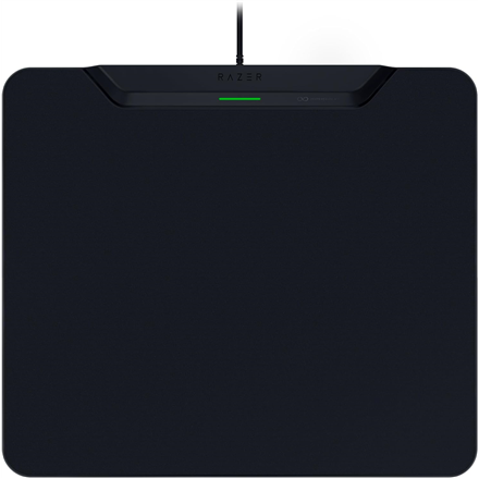 Razer Wireless Charging Gaming Mouse Mat and Puck, Hard Edition HyperFlux V2 Wireless Charging System Gaming Mouse Mat 360 x 311 mm Black