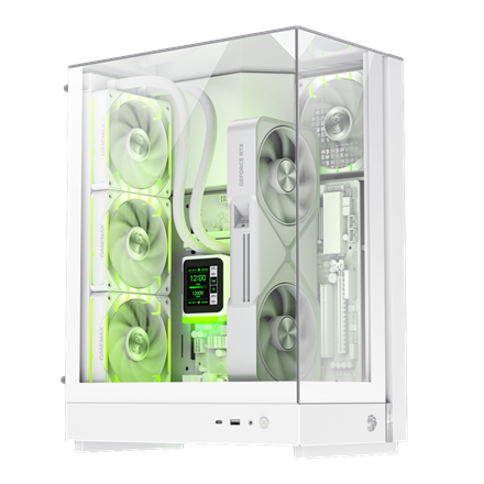Gamemax Case T20 WH M-ATX
