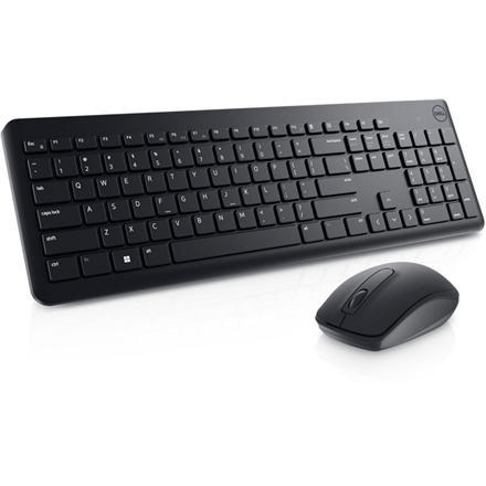 Dell KM3322W Keyboard and Mouse Set Wireless Mouse included Batteries included Wireless connection Lithuanian Black