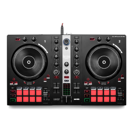 Hercules DJControl Inpulse 300 MK2 – USB DJ-kontroller kõlaritega