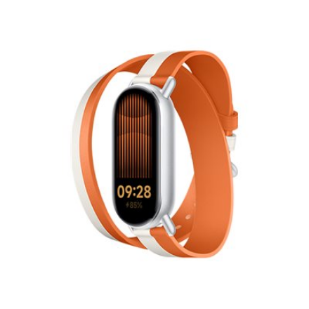 Xiaomi BHR8724GL – 140–180 mm kahevärviline vasikanahast kellarihm, valge ja oranž