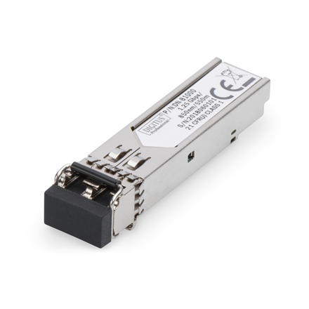 DIGITUS DN-81000 – mitmemoodiline mini-SFP transiiver, LC duplex, 1,25 Gbit/s, 850 nm, kuni 550 m