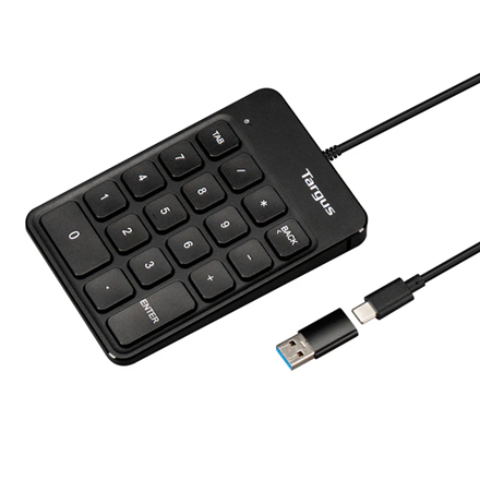 Targus Numeric EcoSmart Numeric Keypad Wired Black