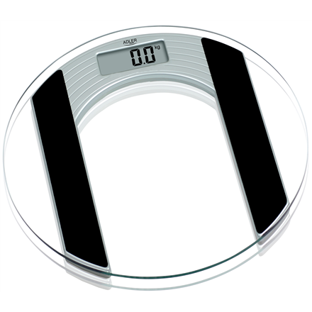 Adler AD 8122 Body Fit – vannitoakaal, 150 kg, 100 g, klaasist