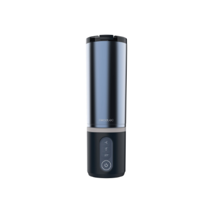Cecotec Power Titanium Shake2Go – 180 W kaasaskantav blender 0,6 l BPA-vaba kannuga, tume teras