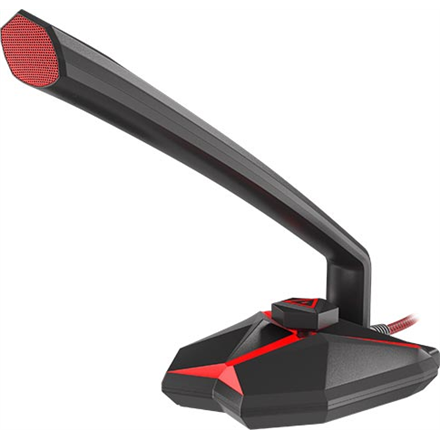 Genesis Radium 200 – USB 2.0 mängurimikrofon, must/punane