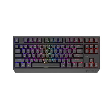 Genesis THOR 230 Mechanical Gaming Keyboard Wireless US Outemu Panda Black