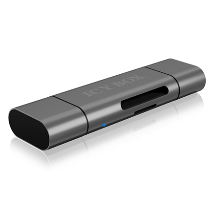 Raidsonic väline kaardilugeja mitmefunktsioonilise USB-pordiga, väline, Micro SDHC, Micro SDXC, microSD 3.0 UHS-I, SD, SDHC, SDXC, SD 2.0 UHS-I, MMC, väline