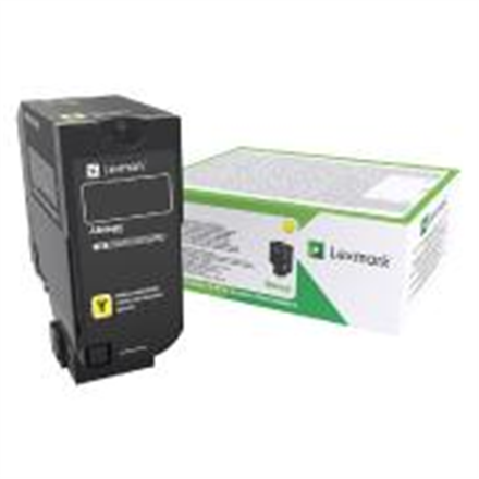 Lexmark 84C2HYE – Corporate-programmi toonerikassett, 25K, kollane, mudelitele CX725