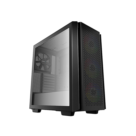 Deepcool MID TOWER CASE CG560 Side window Black Mid-Tower ATX PS2