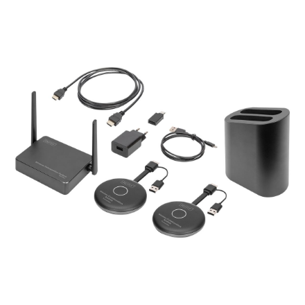 DIGITUS Click & Present Pro DS-55317 – juhtmeta esitlus- ja koostöösüsteem
