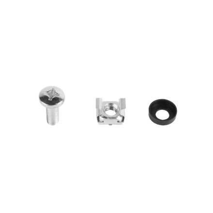 Lanberg 19" Mounting screws set (basket, washer, screw), 10 pcs AK-1304-S