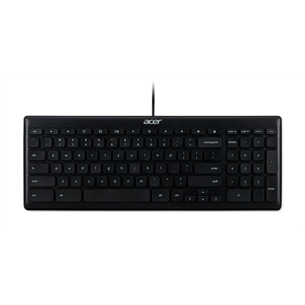 Acer AKW900 Keyboard Wired US International Black