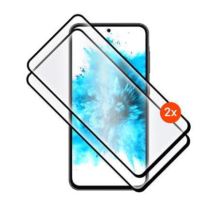 FIXED Full Cover FIXGFADA-1701-BK – karastatud klaasist ekraanikaitse – Samsung Galaxy A27 5G, täiskattega 2.5D, must