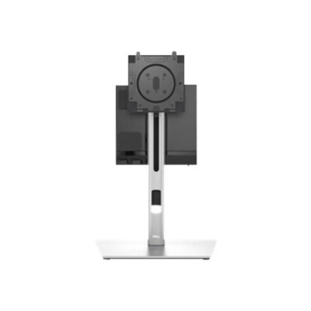 Dell OptiPlex Micro AIO MFS22 – reguleeritav kõik-ühes alus 19–27-tollistele ekraanidele, kalde / pöörde / kõrguse / pivot-reguleerimine, hõbedane
