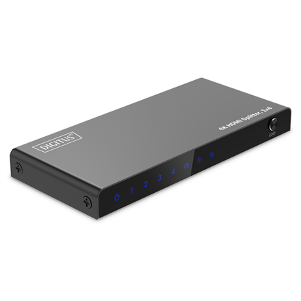 Digitus 4K HDMI jagaja, 1x4 DS-55337, must