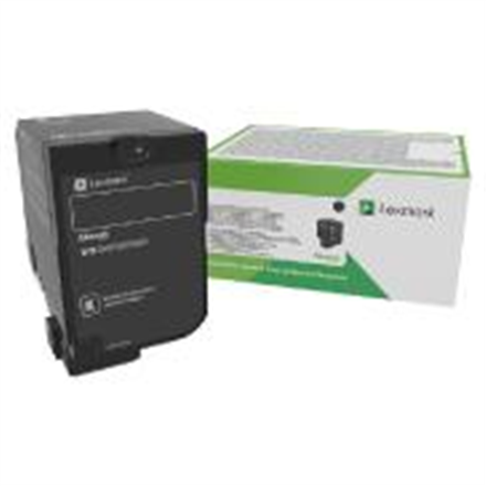 Lexmark 84C2HKE – Corporate-programmi toonerikassett, 25K, must, mudelitele CX725