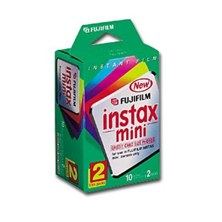 Fujifilm Instax Mini Glossy kiirpildifilm 2 × 10 kaadrit