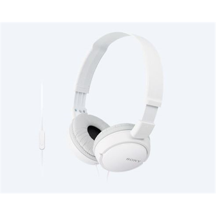 Sony MDR-ZX110APW.CE7 juhtmega kõrvapealsed mikrofoniga kõrvaklapid, valged