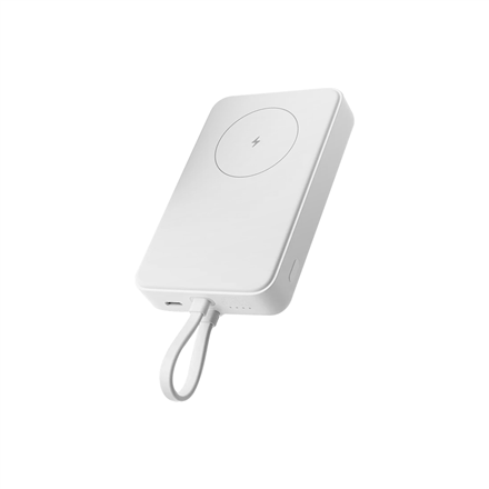 Xiaomi 33W Magnetic 10000 BHR9822GL – 10 000 mAh sisseehitatud USB-C-kaabliga magnetiline akupank, 33 W, valge