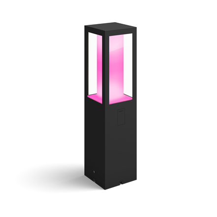 Philips Hue WCA Impress Outdoor Pedestal Lantern 24V 8 W 2000-6500 Hue White Colour Ambiance